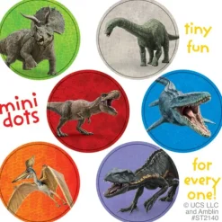 Jurassic World Mini Dot Stickers