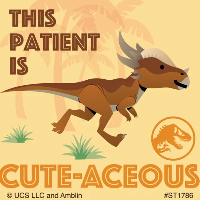 Jurassic World Patient Stickers