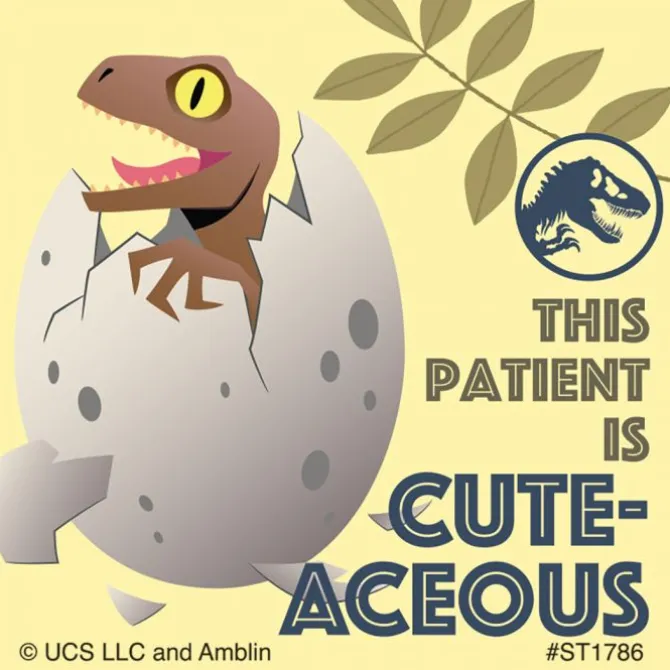Jurassic World Patient Stickers