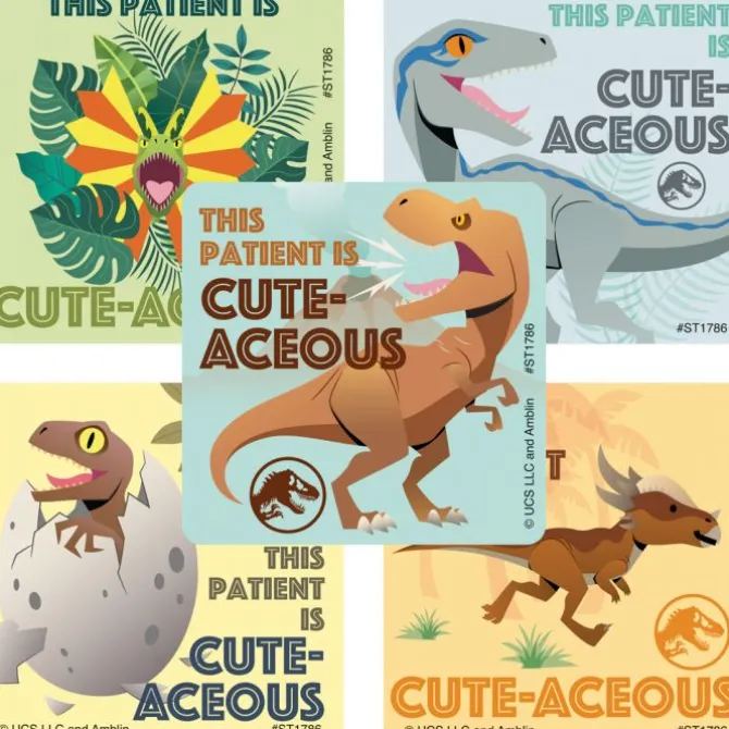 Jurassic World Patient Stickers