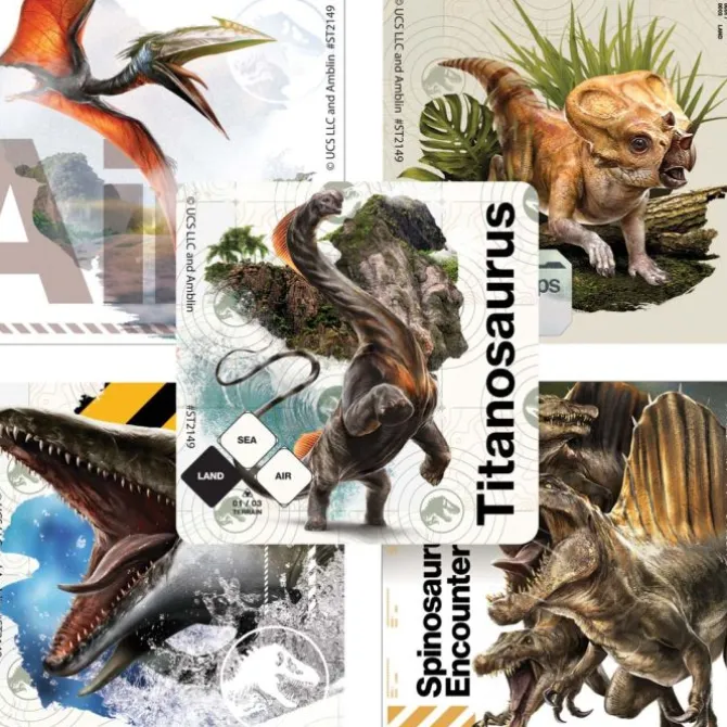Jurassic World Rebirth Stickers