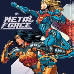Justice League Metal Force Stickers