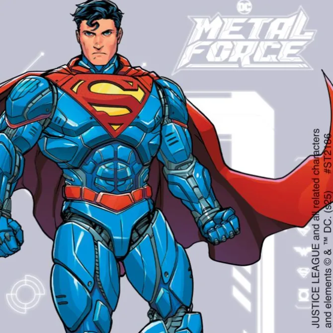 Justice League Metal Force Stickers