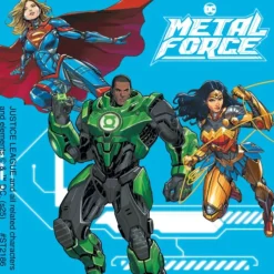 Justice League Metal Force Stickers