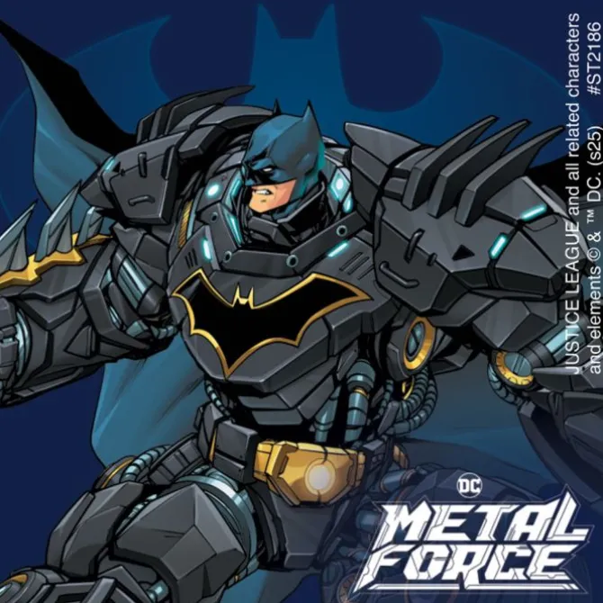 Justice League Metal Force Stickers