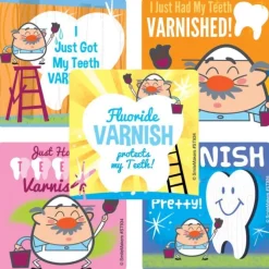 Just Varnished My Teeth Stickers