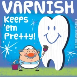Just Varnished My Teeth Stickers