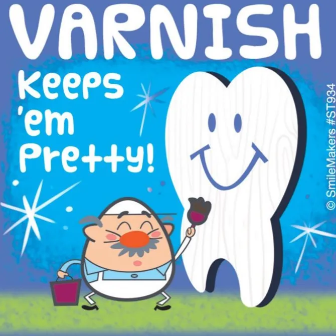 Just Varnished My Teeth Stickers