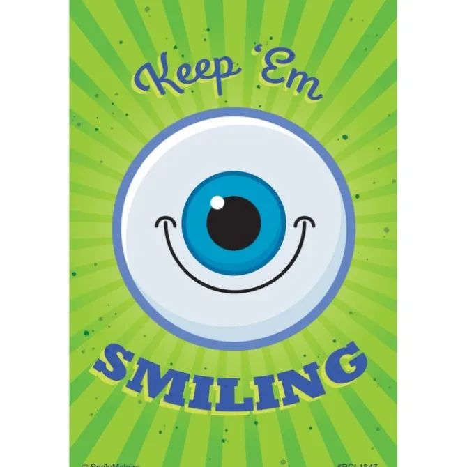Keep Em Smiling Eyecare Recall Cards