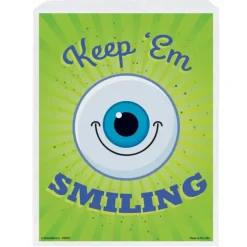 Keep Smiling Eye Paper Bags