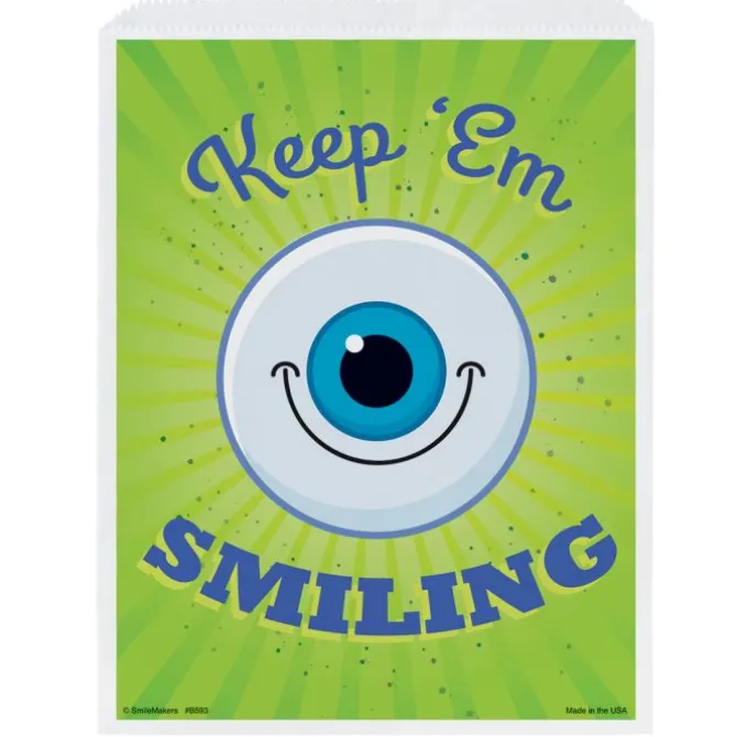 Keep Smiling Eye Paper Bags