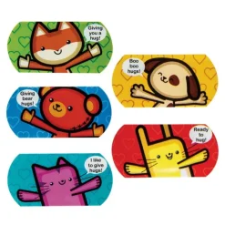 KidCare™ Animal Hug Mini Strip Bandages