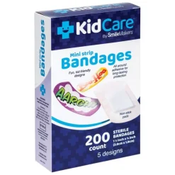 KidCare™ Owie! Mini Strip Bandages