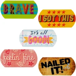 KidCare™ Sayings Mini Strip Bandages