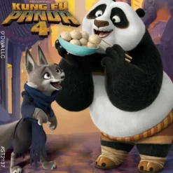 Kung Fu Panda 4 Stickers