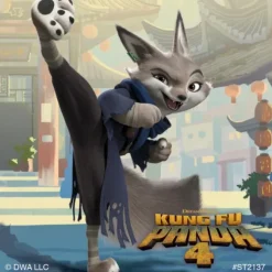 Kung Fu Panda 4 Stickers