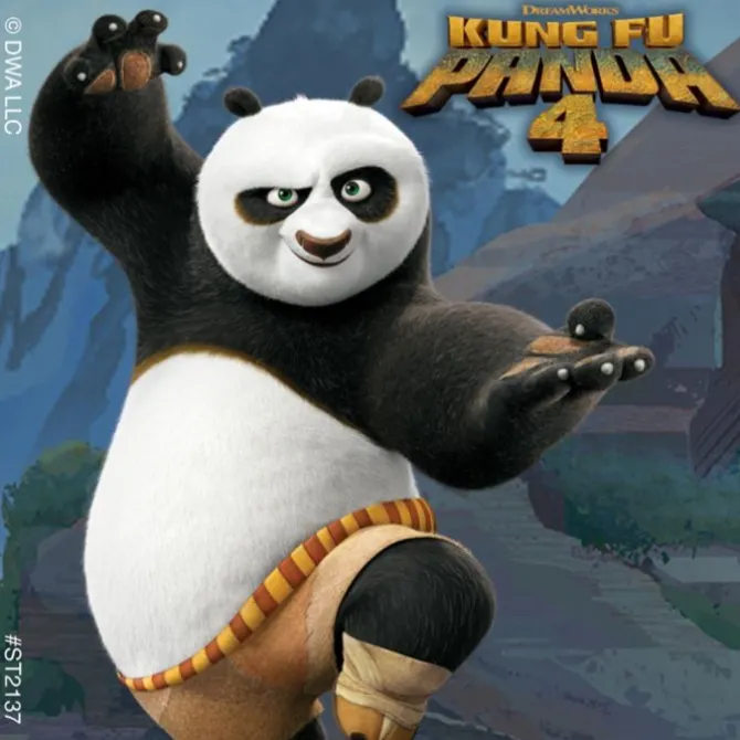 Kung Fu Panda 4 Stickers