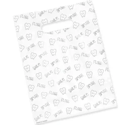 Large Tooth Scatter Print Bags