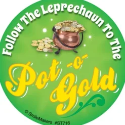 Leprechaun Spotter Stickers