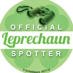 Leprechaun Spotter Stickers