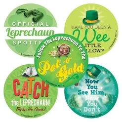 Leprechaun Spotter Stickers