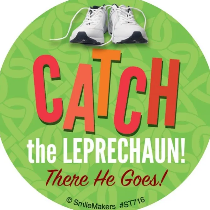 Leprechaun Spotter Stickers