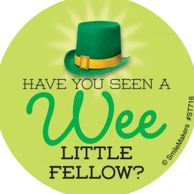 Leprechaun Spotter Stickers