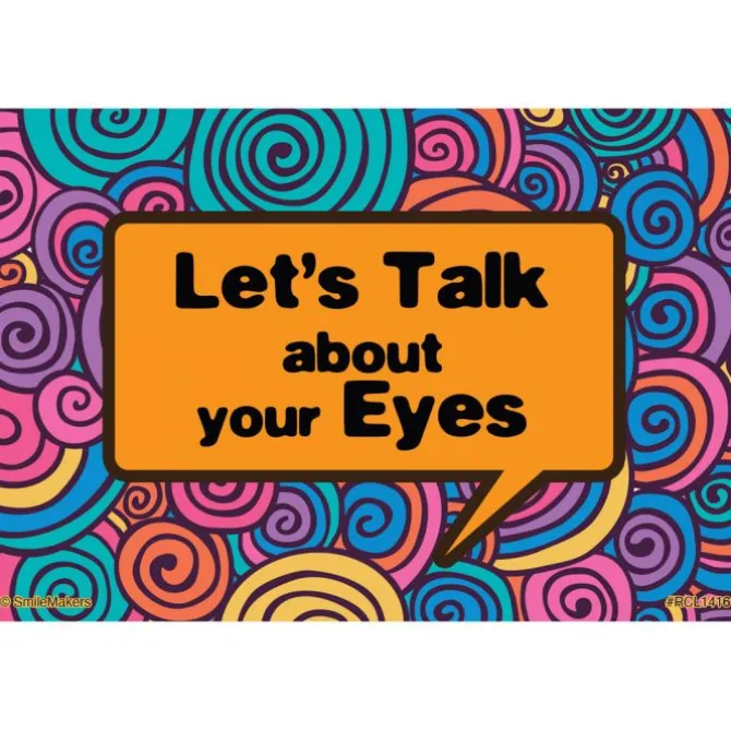 Let's Talk Vision Recall Cards