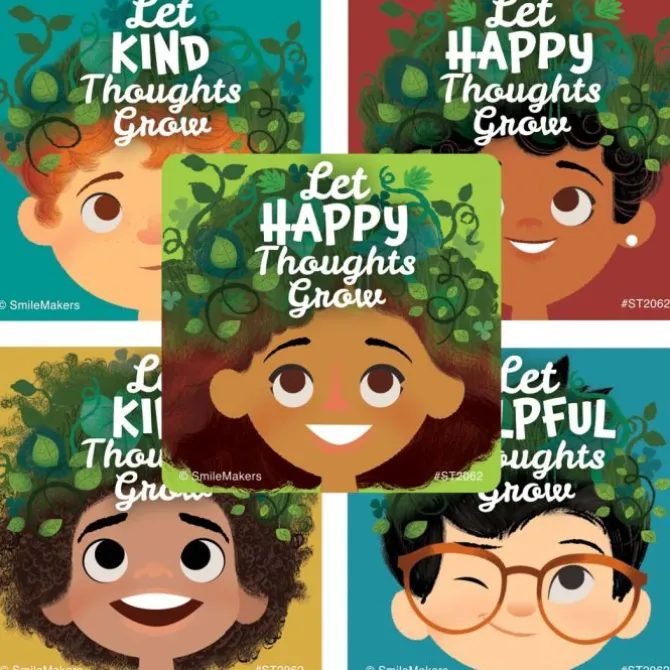 Let Thoughts Grow Stickers