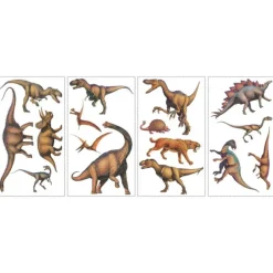 Lifelike Dinosaurs Wall Decals