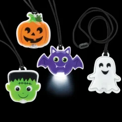Light-Up Halloween Necklaces