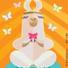 Lively Llama Stickers
