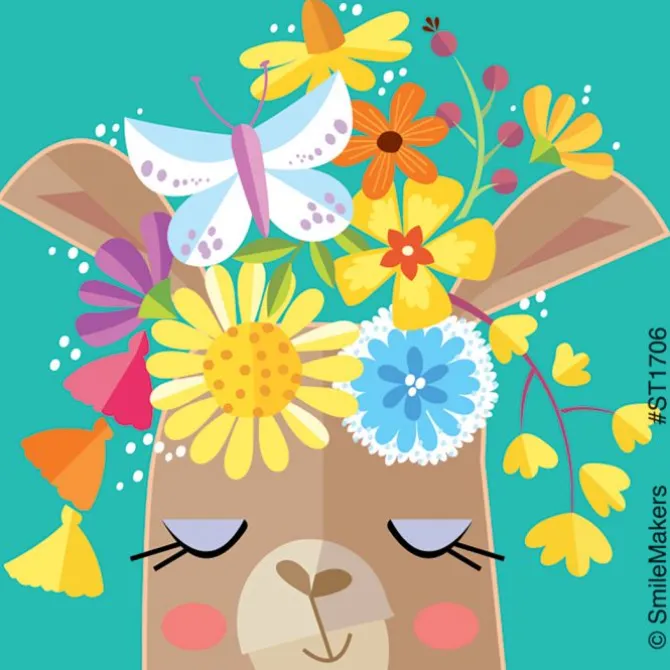 Lively Llama Stickers