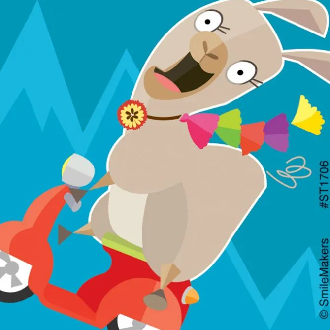 Lively Llama Stickers
