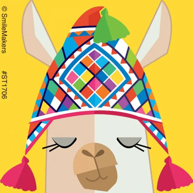 Lively Llama Stickers