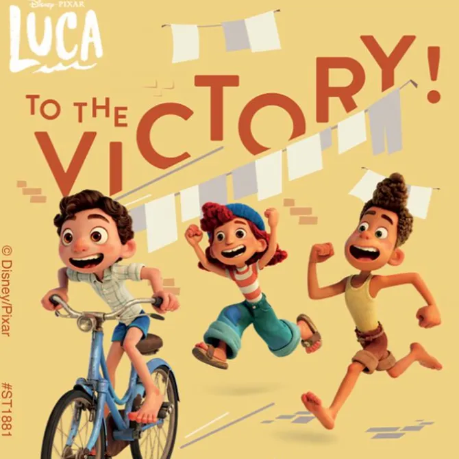 Luca Movie Stickers