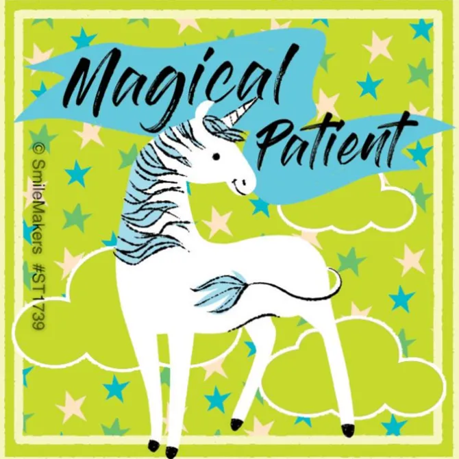 Magical Patient Unicorn Stickers
