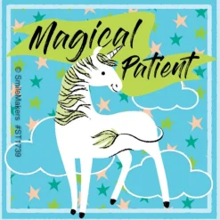 Magical Patient Unicorn Stickers