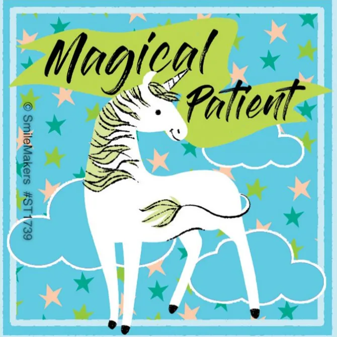 Magical Patient Unicorn Stickers
