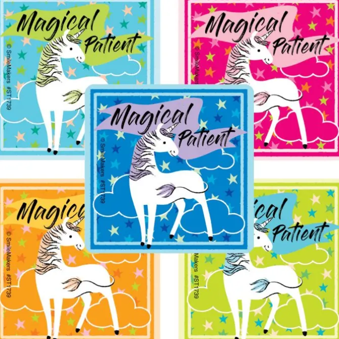 Magical Patient Unicorn Stickers