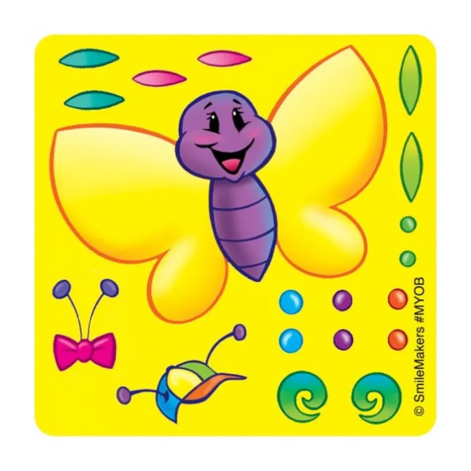 Make-Your-Own Butterfly Stickers