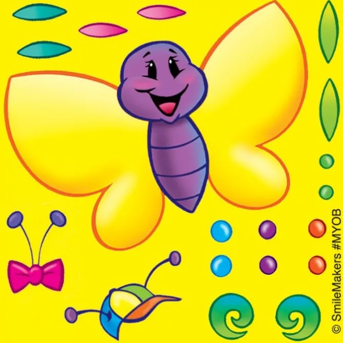 Make-Your-Own Butterfly Stickers