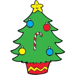 Make Your Own Christmas Tree Stickers