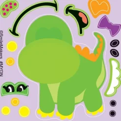 Make-Your-Own Dino Stickers