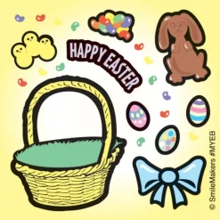 Make-Your-Own Easter Basket Stickers