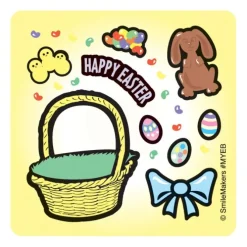 Make-Your-Own Easter Basket Stickers