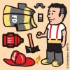 Make-Your-Own Fireman Stickers