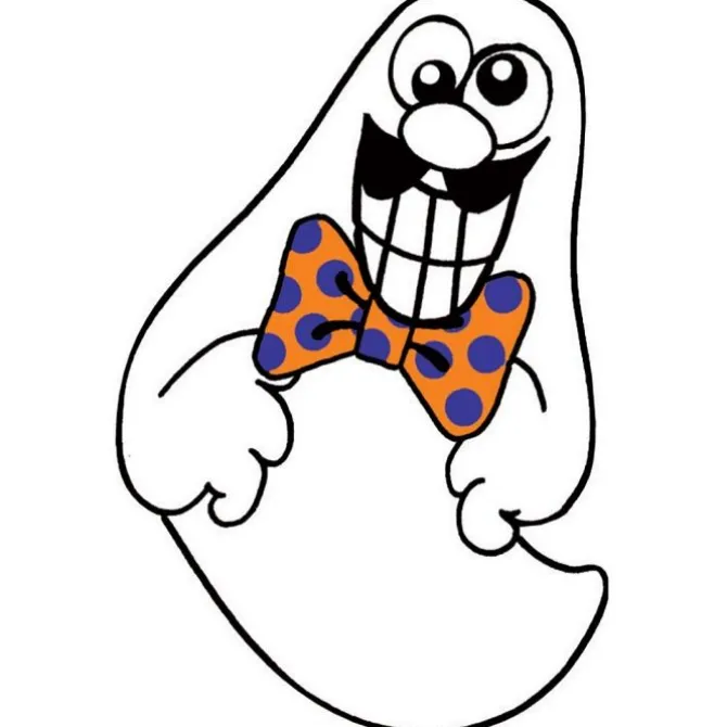 Make-Your-Own Ghost Stickers