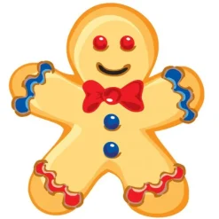 Make Your Own Gingerbread Man Stickers