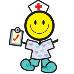 Make-Your-Own Medical Smiley Stickers